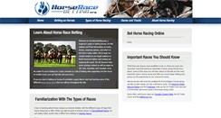Desktop Screenshot of horseracebetting.org